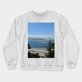 Oregon Coast Beach Nature Photography Pacific Northwest Crewneck Sweatshirt